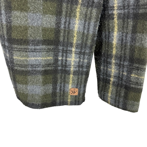 Mens Y2K John Wayne Outdoors Plaid Pullover Jacket Size S - Picture 5 of 9